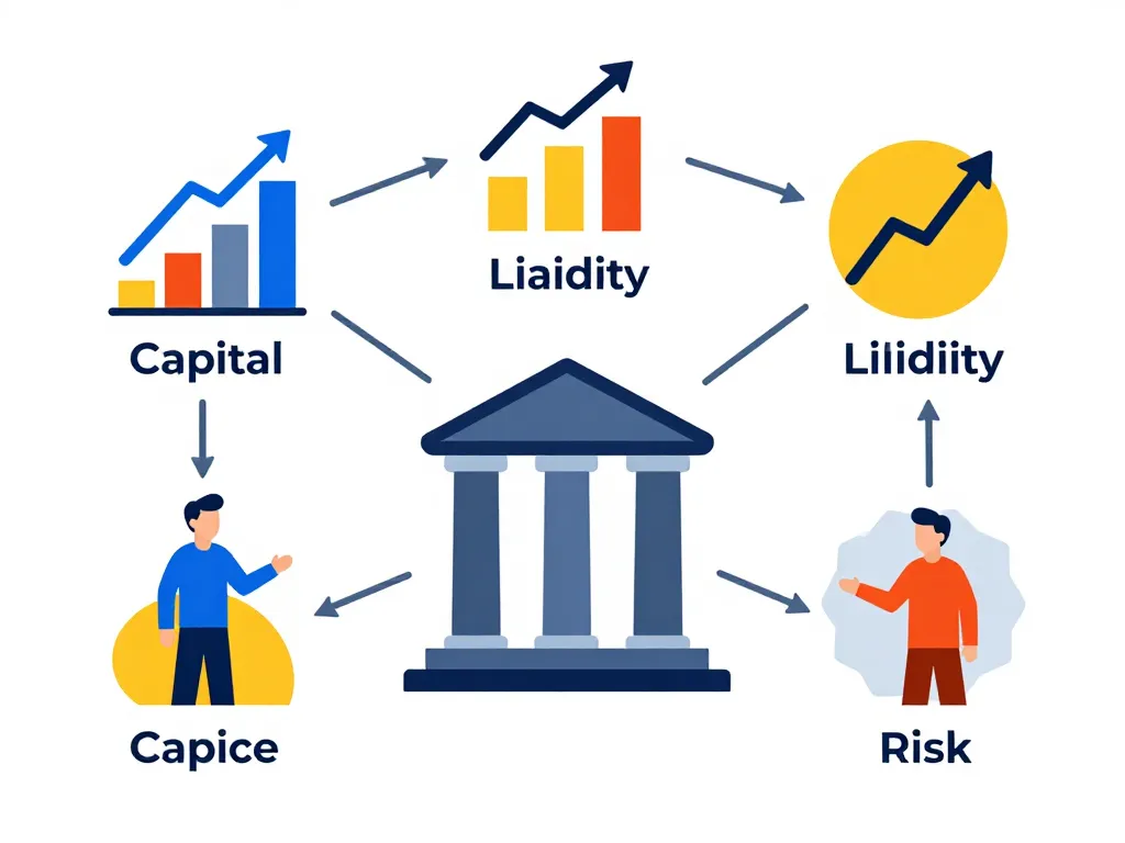 Diagramme acteurs et métriques notation des banques françaises