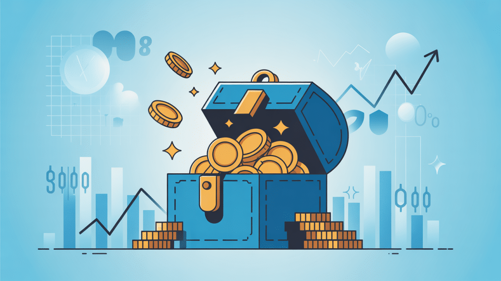 assurance vie sans frais de versement coffre-fort ouvert pièces grille chiffres