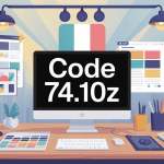 illustration design moderne code 74.10z