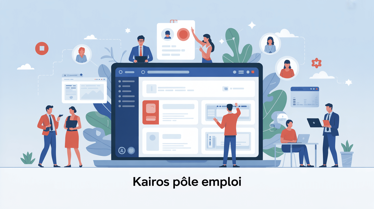 illustration kairos pole emploi plateforme