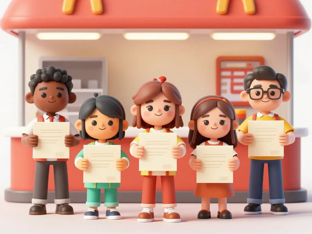 Lettre de demission McDo exemples et profils differents