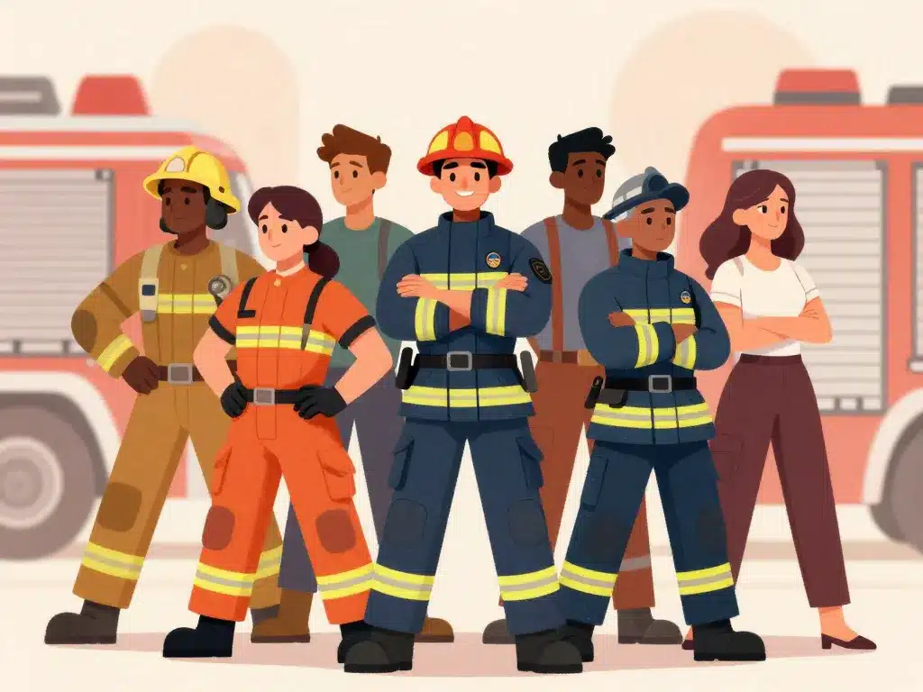 Volontaires exprimant qualités lettre de motivation pompier volontaire