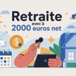 quelle retraite pour un salaire de 2000 euros net illustration préparation carrière future
