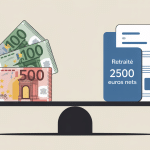 calcul retraite quelle retraite pour un salaire de 2500 euros net