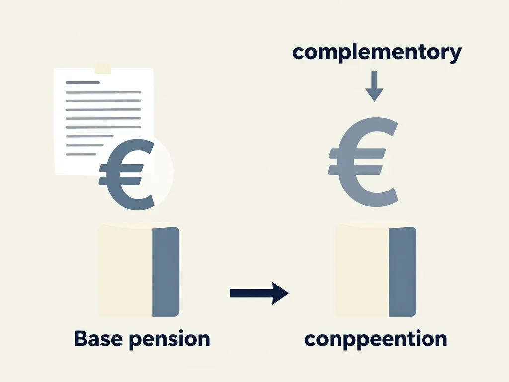 diagramme calcul quelle retraite pour un salaire de 2500 euros net