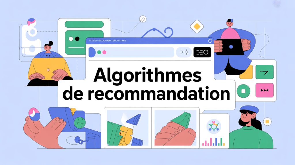 quels sites web utilisent des algorithmes de recommandation illustration