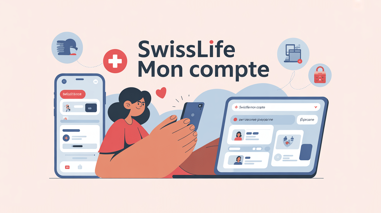 SwissLife mon compte accès gestion illustration