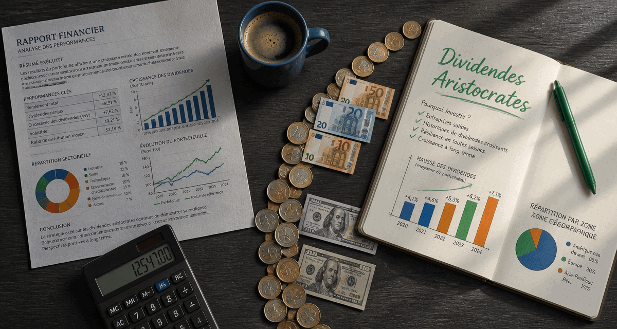 action a dividende aristocrate rapport graphique