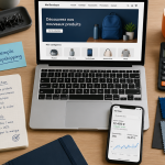 dropshipping exemple bureau moderne avec boutique en ligne