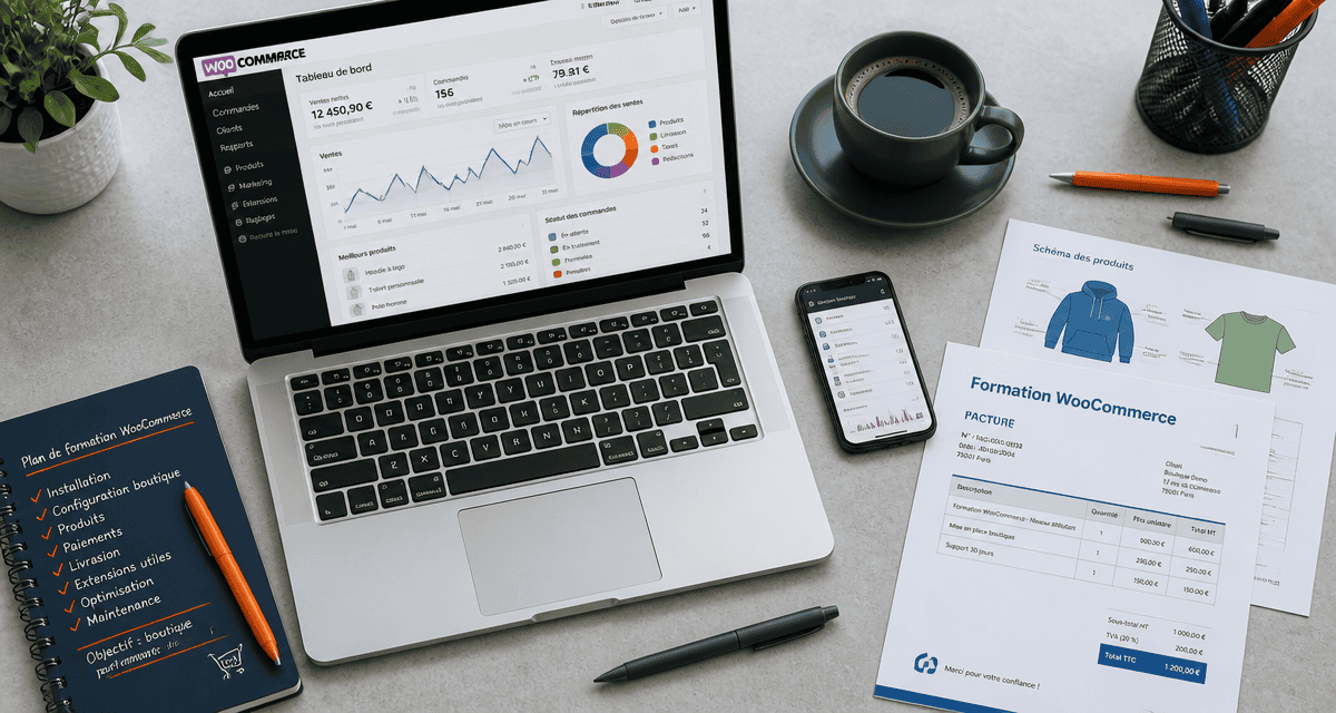 formation woocommerce bureau moderne dashboard
