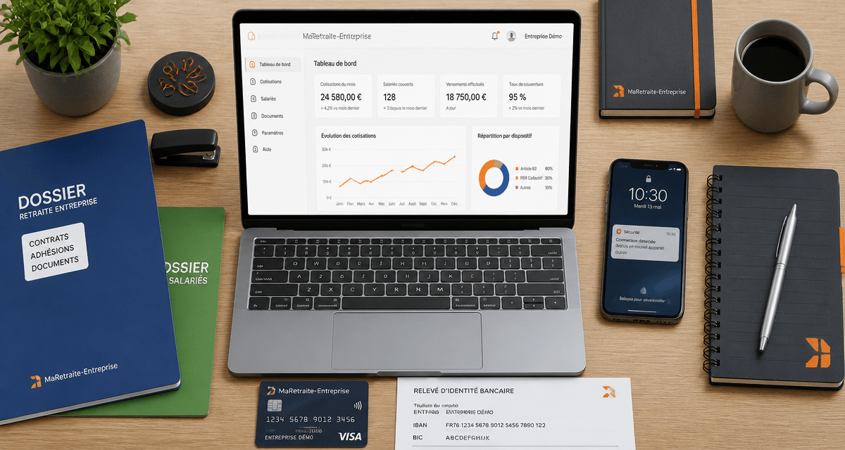 maretraite-entreprise tableau de bord gestion retraite