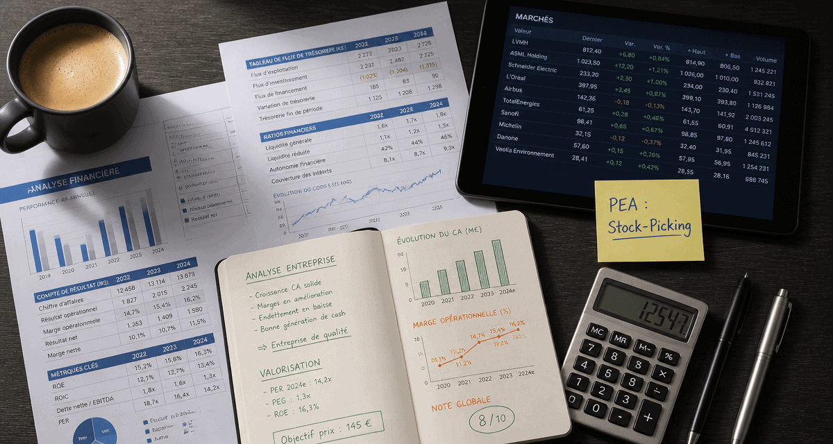 meilleur action pea analyse graphique