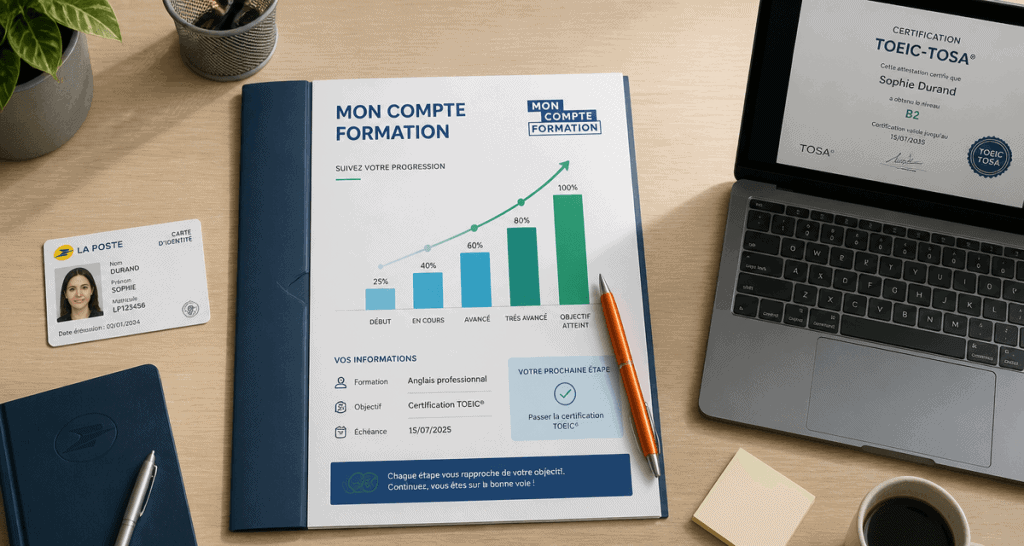 meilleur formation cpf dossier graphique progression