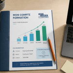meilleur formation cpf dossier graphique progression