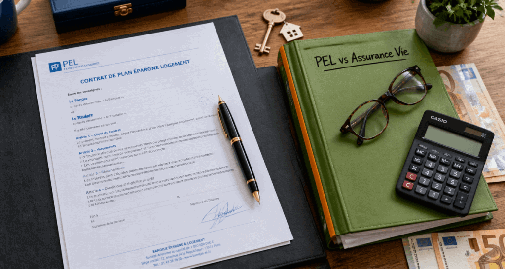 pel ou assurance vie documents bureau