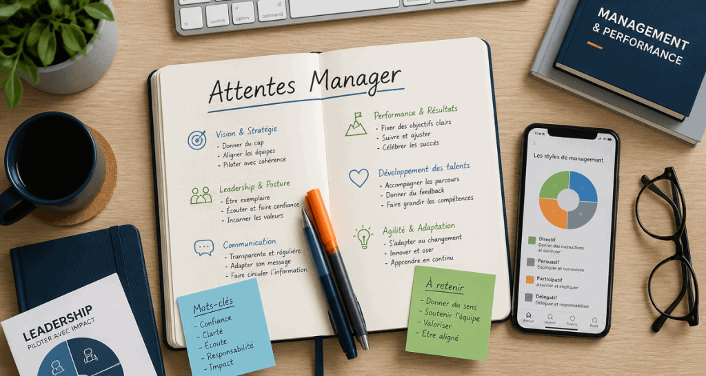 qu attendez vous de votre manager carnet bureau management