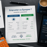 vaut il mieux emprunter ou utiliser son épargne simulation patrimoniale