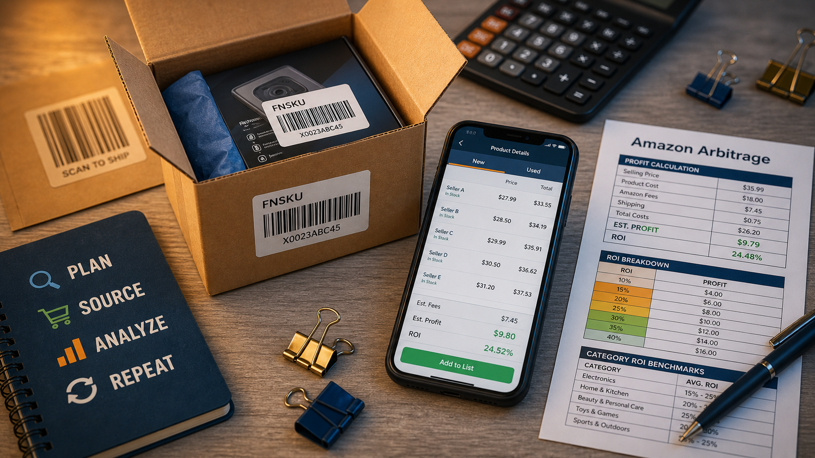 Amazon arbitrage : recherche de produits rentables et protection des marges