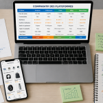Comparatif top marketplace sur bureau moderne