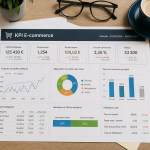 kpi e commerce tableau de bord bureau