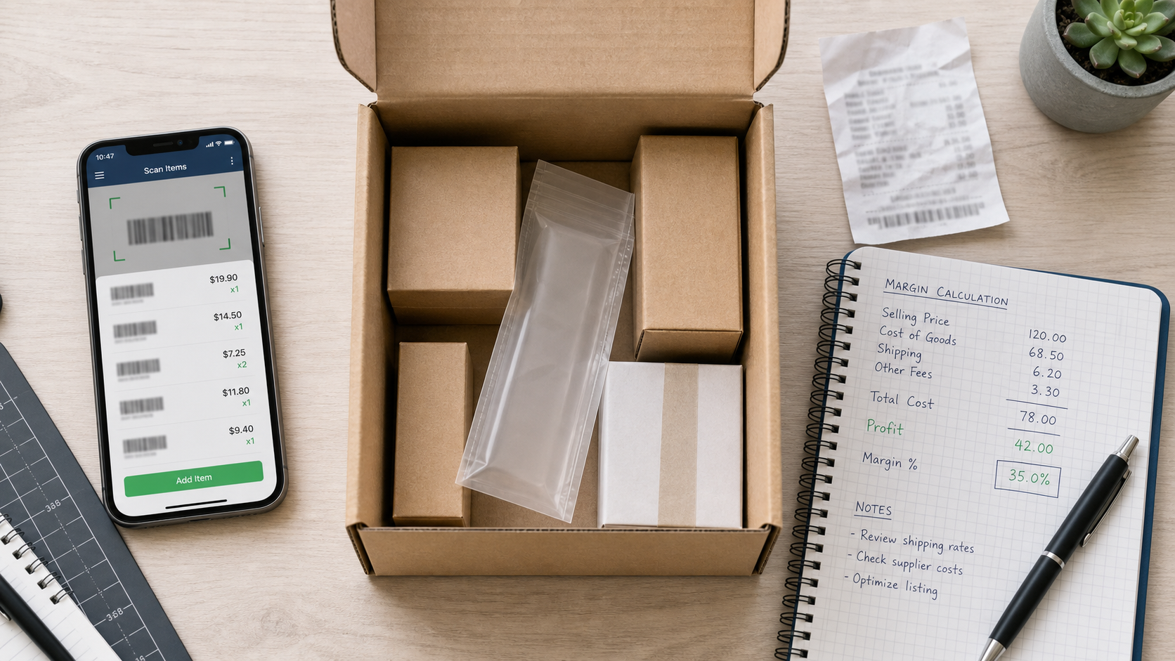 Retail arbitrage Amazon : scan et marge pour solderies
