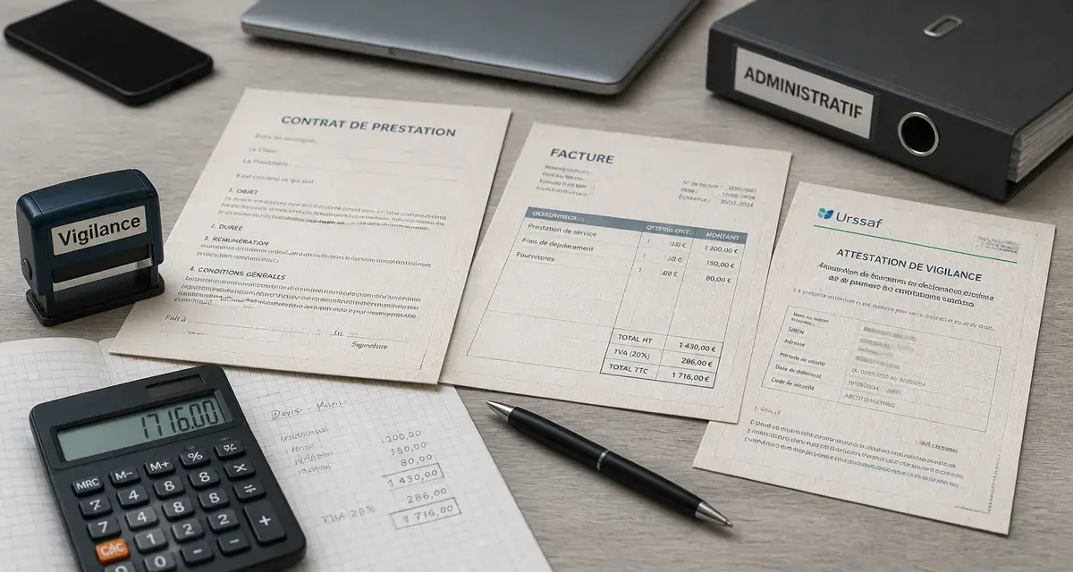 Sous traitance auto entrepreneur : risques juridiques, vigilance URSSAF, contrats et factures