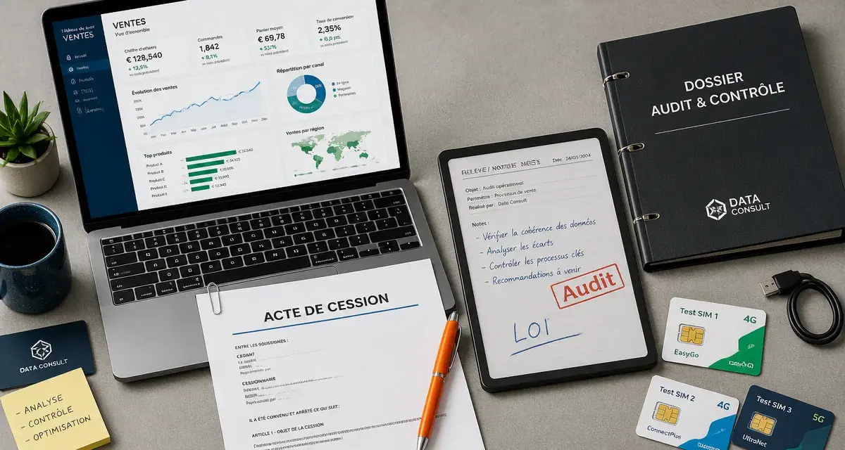 Vente site e-commerce : audit et documents LOI pour sécuriser l’acquisition