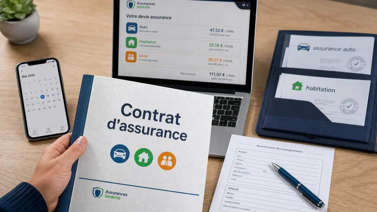 Agent d assurance : conseiller local gérant un sinistre