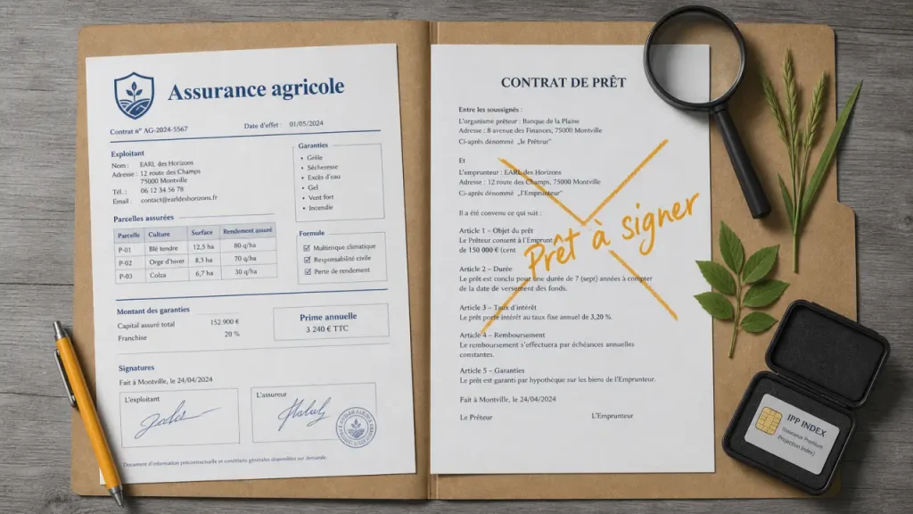 Assurance récolte, prairies et aides publiques : ce qu’il faut vérifier avant de signer