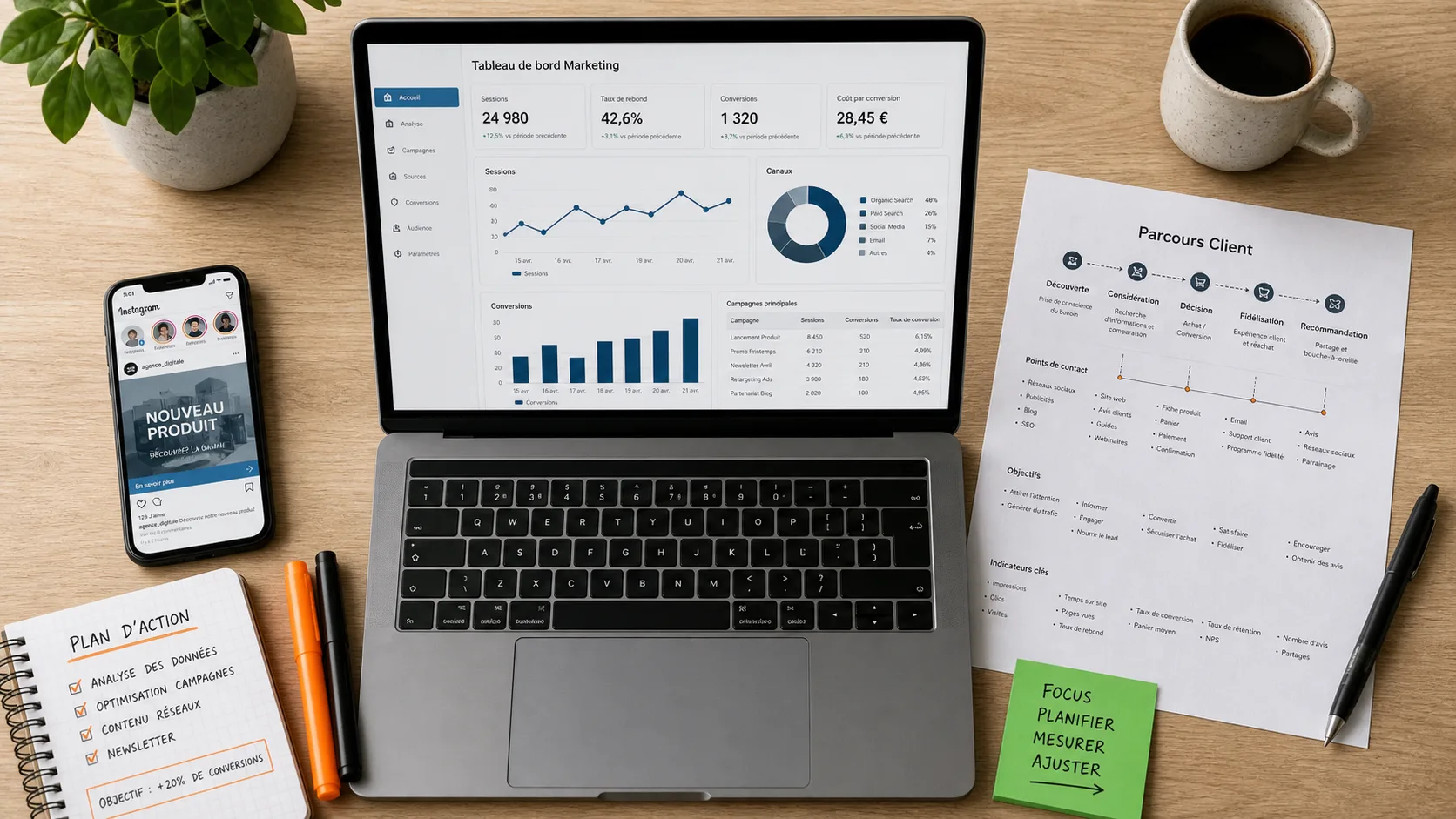 C quoi le marketing digital : SEO, SEA, email