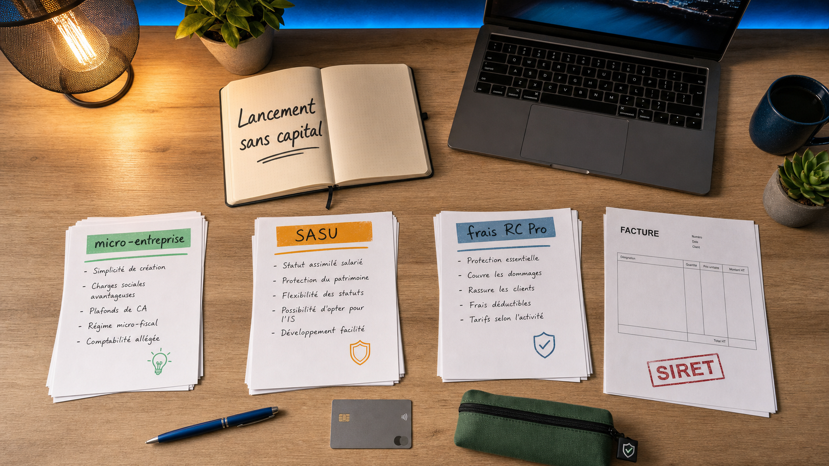 Comment monter son entreprise sans argent : lancement sans apport