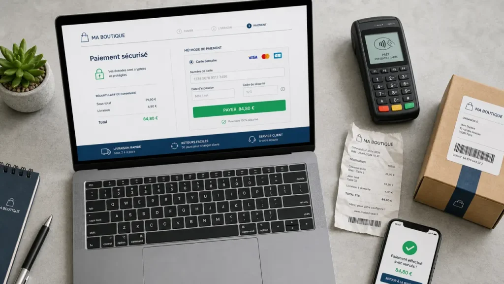 E commerce c est quoi : paiement sécurisé et panier d’achat