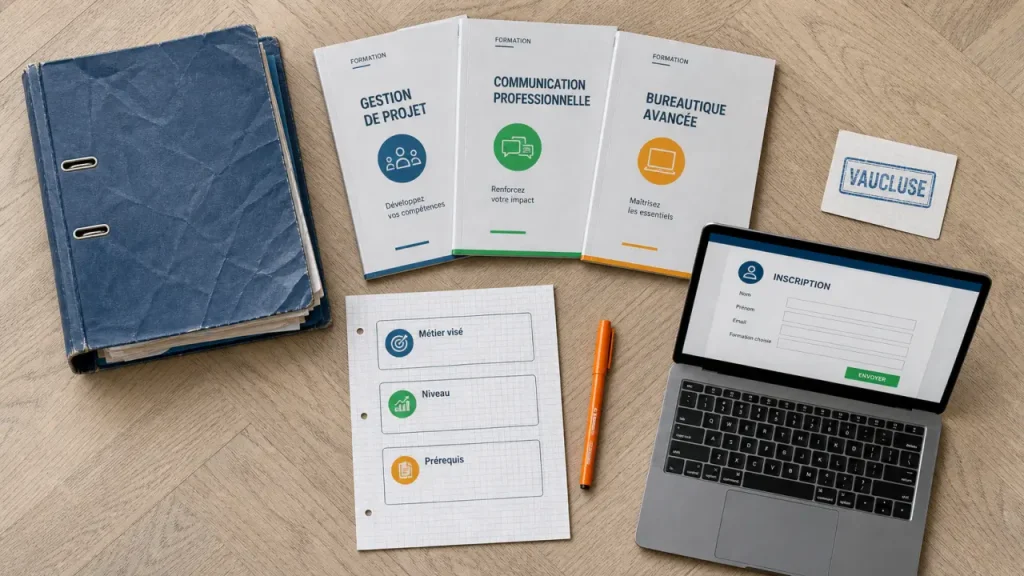 Formation adulte dans le Vaucluse : choisir un parcours certifiant, réaliste et financé