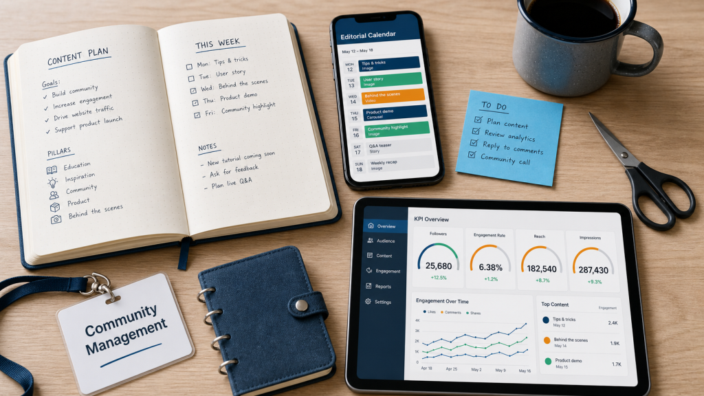 Formation community management : KPI et modération