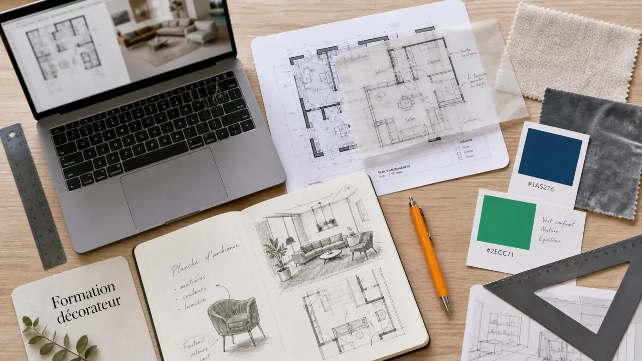 Formation decorateur interieur : diplôme ou formation non reconnue, impacts et preuves de qualité