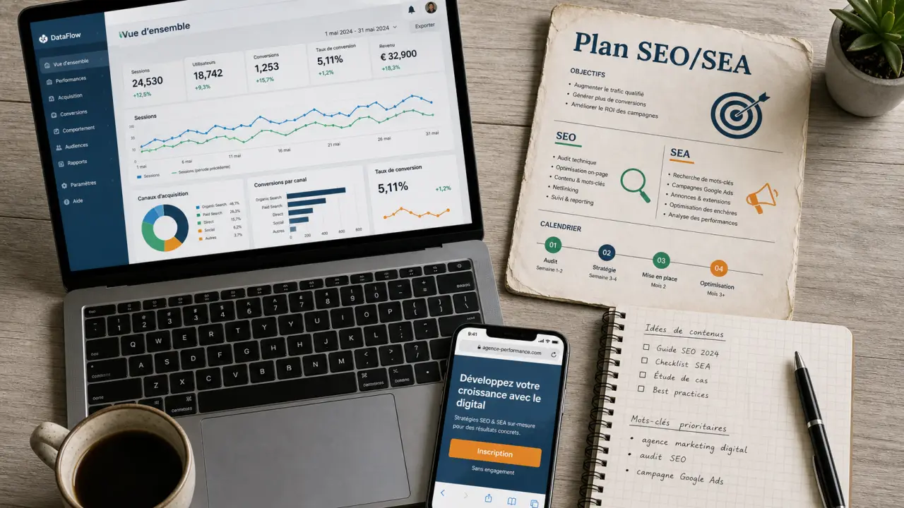 Formation webmarketing CPF, SEO ou accompagnement : choisir la bonne formation