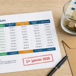 Hausse CSG patrimoine : tableau 9,2% et 10,6% au 1er janvier 2026