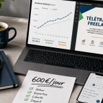 Télétravail en ligne freelance : bureau, revenus, missions
