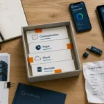 4 familles d’outils numériques : communication, projet, cloud, données