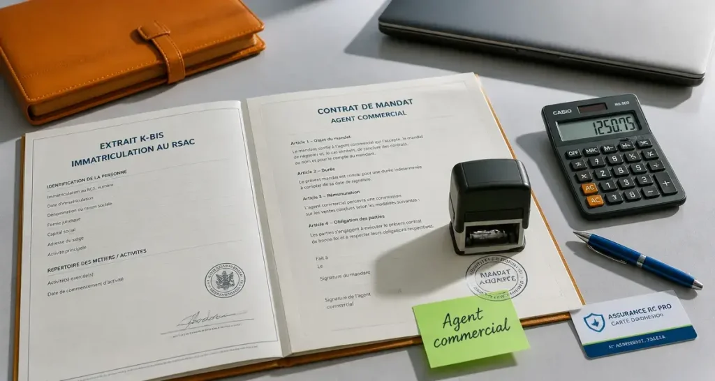 Agent commercial auto-entrepreneur : 83 600 € de plafond, 21,2 % de charges et les étapes pour réussir