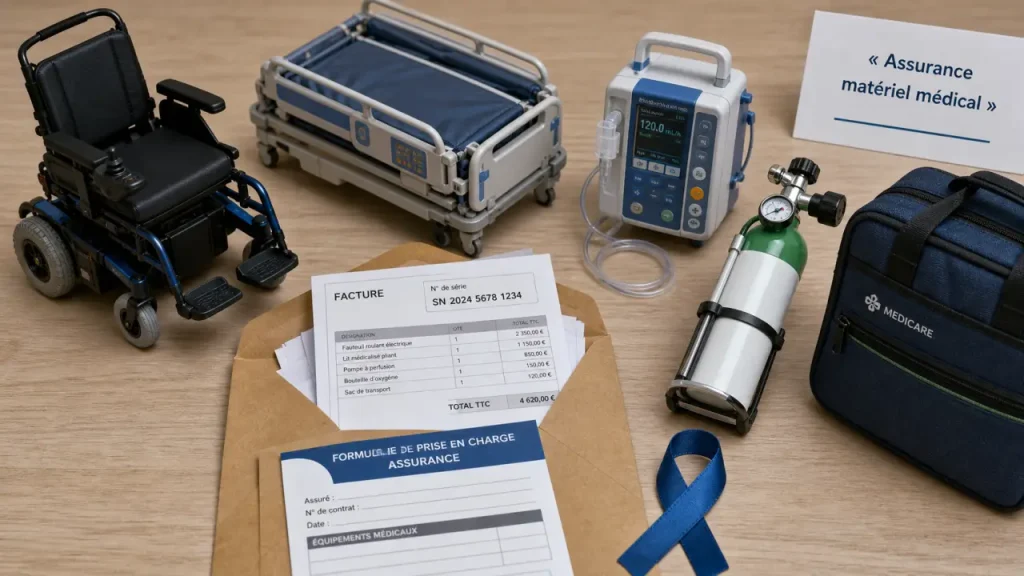 Vol, casse, panne : ce que couvre vraiment une assurance matériel médical