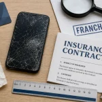 Assurance téléphone portable : smartphone fissuré, contrat et franchise