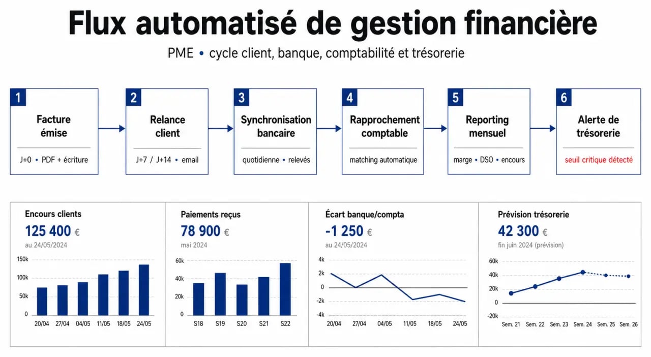Optimiser la gestion financière des PME grâce au pharrell business : automatisation des relances et du reporting financier