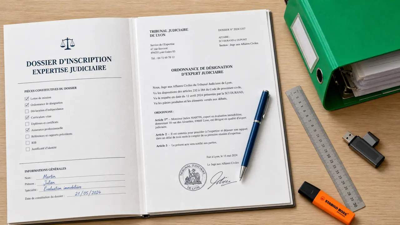 Formation expert judiciaire : attestation et dossier en ligne