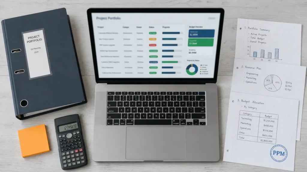 Logiciel de gestion de portefeuilles projet : piloter budgets, capacités et priorités sans perdre la vue d’ensemble
