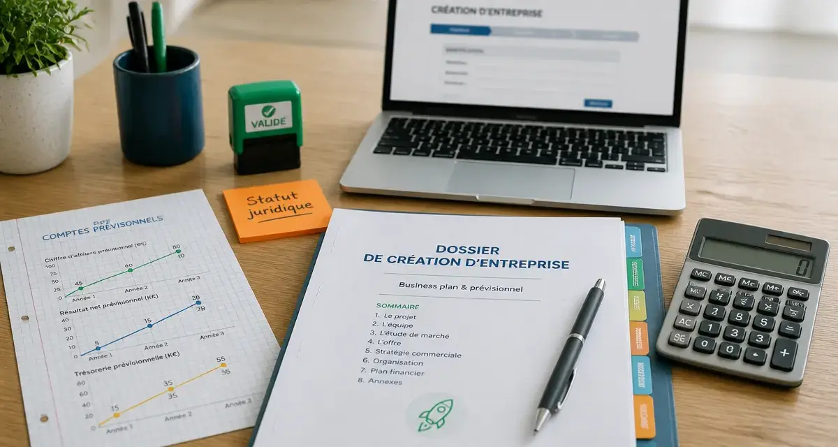 Créer entreprise lejournaldesentrepreneurs : dossier de création, comptabilité et statut juridique
