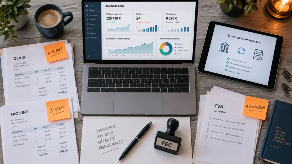 Logiciel de comptabilité pour indépendants et TPE : 4 solutions pour automatiser votre gestion et sécuriser vos déclarations
