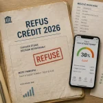 Refus prêt immobilier 2026 : dossier refusé et taux d’endettement, travaux DPE