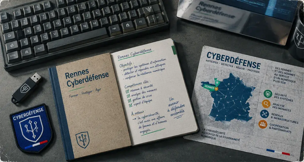Armée cybersécurité : recrutement technicien bac et ingénieur bac+5, Rennes Cyberdéfense