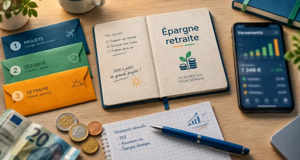 L’épargne retraite complète la pension, le PER structure votre effort dans le temps